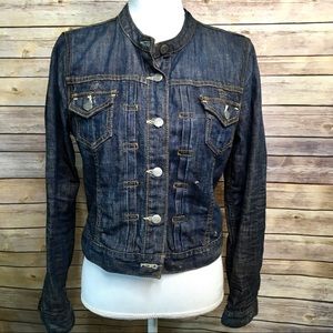 Banana Republic Jean Button Up Jacket